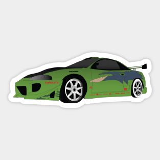 FF Mitsubishi Eclipse Sticker